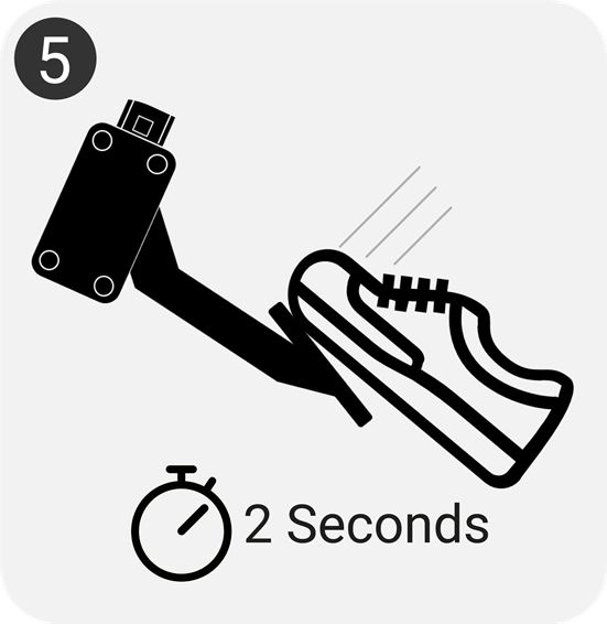 IOPEDAL-Einbau: Schritt 5